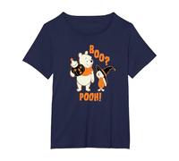 Disney Winnie the Pooh Boo Pooh Halloween Camiseta, Mujer tallas grandes, Azul Marino, 2XL Grande