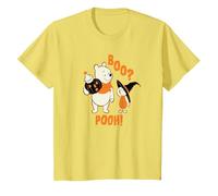 Disney Winnie the Pooh Boo Pooh Halloween Camiseta, Niños, Limón, 12 años