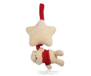 Disney Winnie The Pooh - Caja de música de Peluche con melodía para Dormir, Tela Suave, Personaje detallado, Juguete calmante para bebé, Longitud Total Aprox. 35 cm, a Partir de 0 Meses