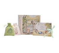 Disney Winnie the Pooh - Caja de recuerdos con álbum de fotos y bolsas de almacenamiento, caja de recuerdos para bebés para niños y niñas, juego de regalo de Pooh Bear para recién nacidos, niños