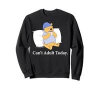Disney Winnie the Pooh "Can't Adult Today" Funny Back to Bed Sudadera