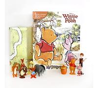 Disney Winnie the Pooh Classic My Busy Books - Storybook, 10 figurines, playmat