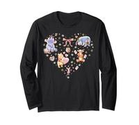 Disney Winnie the Pooh Coquette Heart Valentine's Day Manga Larga