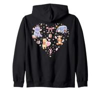Disney Winnie the Pooh Coquette Heart Valentine's Day Sudadera con Capucha