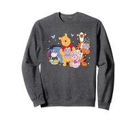 Disney Winnie The Pooh Cute Easter Team Group Shot Big Logo Sudadera