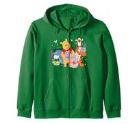 Disney Winnie The Pooh Cute Easter Team Group Shot Big Logo Sudadera con Capucha