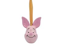 Disney Winnie The Pooh Decoración Colgante para árbol - Piglet - 7,4 cm x 4,8 cm x 5,7 cm - Adorno - Disney Decoraciones para árbol de Navidad - Regalos Disney para Adultos