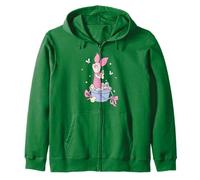 Disney Winnie the Pooh Easter Sweet Spring Piglet Chest Logo Sudadera con Capucha