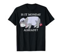 Disney Winnie the Pooh Eeyore "Is it Monday Already?" Funny Camiseta