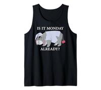 Disney Winnie the Pooh Eeyore "Is it Monday Already?" Funny Camiseta sin Mangas
