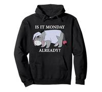 Disney Winnie the Pooh Eeyore "Is it Monday Already?" Funny Sudadera con Capucha