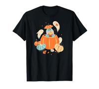 Disney Winnie the Pooh Eeyore Pumpkin y Ghost Frids Halloween Camiseta