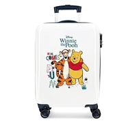 Trolley disney abs suitcase 55cm.4w winnie & tigger blanco Talla única