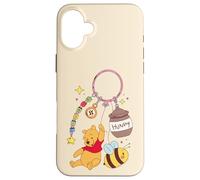 Disney Winnie the Pooh Fashion Bag Charm Carcasa para iPhone 16 Plus
