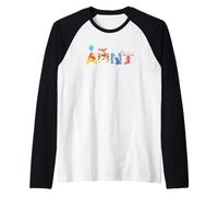 Disney Winnie The Pooh & Friends Aunt Family Disney Trip Camiseta Manga Raglan