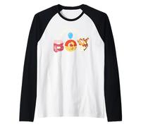 Disney Winnie The Pooh & Friends Birthday Boy Party Gift Camiseta Manga Raglan