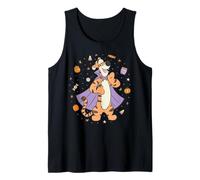 Disney Winnie the Pooh Halloween Tigger Trick-or-Treat Candy Camiseta sin Mangas