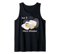 Disney Winnie the Pooh "Just 5 More Minutes" Funny Sleepy Camiseta sin Mangas