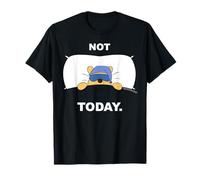 Disney Winnie the Pooh "Not Today" Funny Staying in Bed Camiseta
