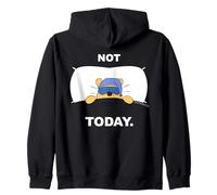 Disney Winnie the Pooh "Not Today" Funny Staying in Bed Sudadera con Capucha