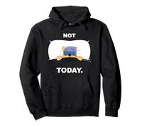 Disney Winnie the Pooh "Not Today" Funny Staying in Bed Sudadera con Capucha