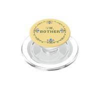Disney Winnie the Pooh Oh Bother Cross Stitch Style PopSockets PopGrip para MagSafe