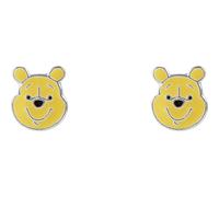 Disney winnie the pooh - pendientes de tuerca esmaltados de plata de l