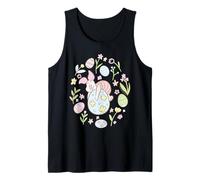 Disney Winnie the Pooh Piglet Easter Egg Pastel Spring Icons Camiseta sin Mangas