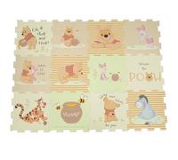 Disney Winnie The Pooh - Tapetes de Espuma Suave para bebés y niños pequeños, para Corral, Tiempo Boca Abajo, 10 mm de Grosor, 12 Piezas entrelazadas para niños