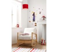 Disney Wish - Adhesivo decorativo para pared, 50 x 70 cm, diseño de estrellas, color rosa