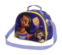 Disney Wish: El Poder De Los Deseos Star-Bolsa Portamerienda 3D, Lila, 25.5 x 20 cm