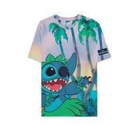 Disney Women's Lilo & Stitch-AOP Unisex Short-Sleeved T-Shirt XL Multicolour