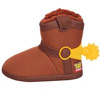 Disney Woody Slipper Boots Toy Story - Zapatillas de forro polar para niños, multicolor, 10 UK Child