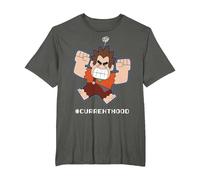 Disney Wreck It Ralph 2 #Current Mood Camiseta, Hombre tallas grandes, Asfalto, 4X Alto