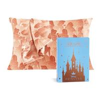 Disney x Kitsch - Funda de Almohada de satén para el Cabello, Funda de Almohada más Suave Que la Seda para el Cabello y la Piel, Funda de Almohada refrescante con Cremallera, Fundas de Almohada de