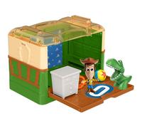 Disney y Pixar Minis apilables Stories Toy Story Andys Room Toy Estuche con escena de pel cula detallada con 2 minifiguras Plataforma de juego Wo