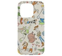 Disney y Pixar Toy Story 4 personajes retro impresión Carcasa para iPhone 15 Pro