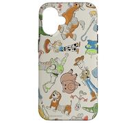 Disney y Pixar Toy Story 4 personajes retro impresión Carcasa para iPhone 16