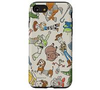 Disney y Pixar Toy Story 4 personajes retro impresión Carcasa para iPhone SE (2020) / 7 / 8