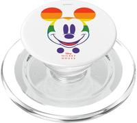 Disney Year of The Mouse Happy as a Rainbow Mickey White PopSockets PopGrip para MagSafe