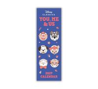 Disney You, Me and Us 2027 Slim Calendar
