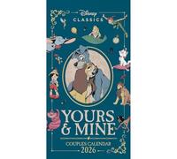 DISNEY YOURS & MINE 2026 SLIM CALENDAR