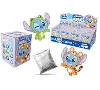 Simba , Disney YuYus Stitch, Caja Sorpresa, Colgante Decorativo (Charm), Llavero Coleccionable 9 diseños Diferentes de Peluche y Vinilo para Bolso, Mochila, 12 cm, +12 Meses (6315870778)
