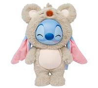 Disney YUYUS Stitch Koala - Peluche Coleccionable con Cara de Vinilo, Peluche Suave de Disney en Caja táctil, Stitch para niños y Fans, 28 cm