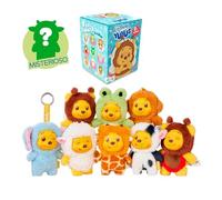 Simba, Disney YuYus Winnie The Pooh, Caja Sorpresa, Colgante Decorativo (Charm), Llavero Coleccionable 9 diseños Diferentes de Peluche y Vinilo para Bolso, Mochila 12 cm, +12 Meses (6315870777)