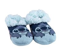 Disney Zapatillas de Casa Tipo Calcetín de Stitch Zapatillas, Unisex niños, Azul, 28/31 EU