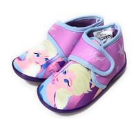 Disney Zapatillas Frozen de Estar por Casa | Pantuflas Frozen para Niñas | Zapatillas Media Bota Suela Antideslizante (Lila, Sistema tallas calzado EU, Niño (0-5 años), Números, mediano, Talla 22)