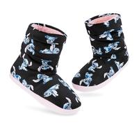 Disney Zapatillas Mujer Casa - Pantuflas Mujer, Zapatillas Andar Por Casa Mujer, Talla 34-41 - Regalos Chica Navidad (Multicolor Stitch, 34-35)