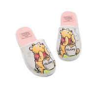 Disney Zapatillas Winnie The Pooh para Mujeres | Damas Adultos Pooh Bear O Eeyore House Shoes Mercancía para ella | Espuma deslizante