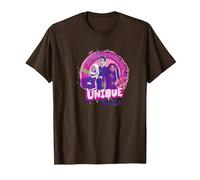 Disney Zombies 3 Seabrook High School Group Shot Camiseta, Hombre, Marrón, S